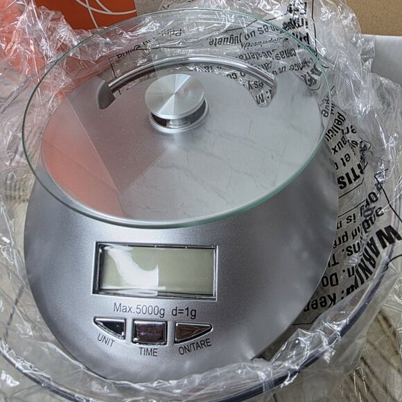Electronic Food Scale with Plastic Bowl Real Appeal Rally Coach New - Picture 4 of 5
